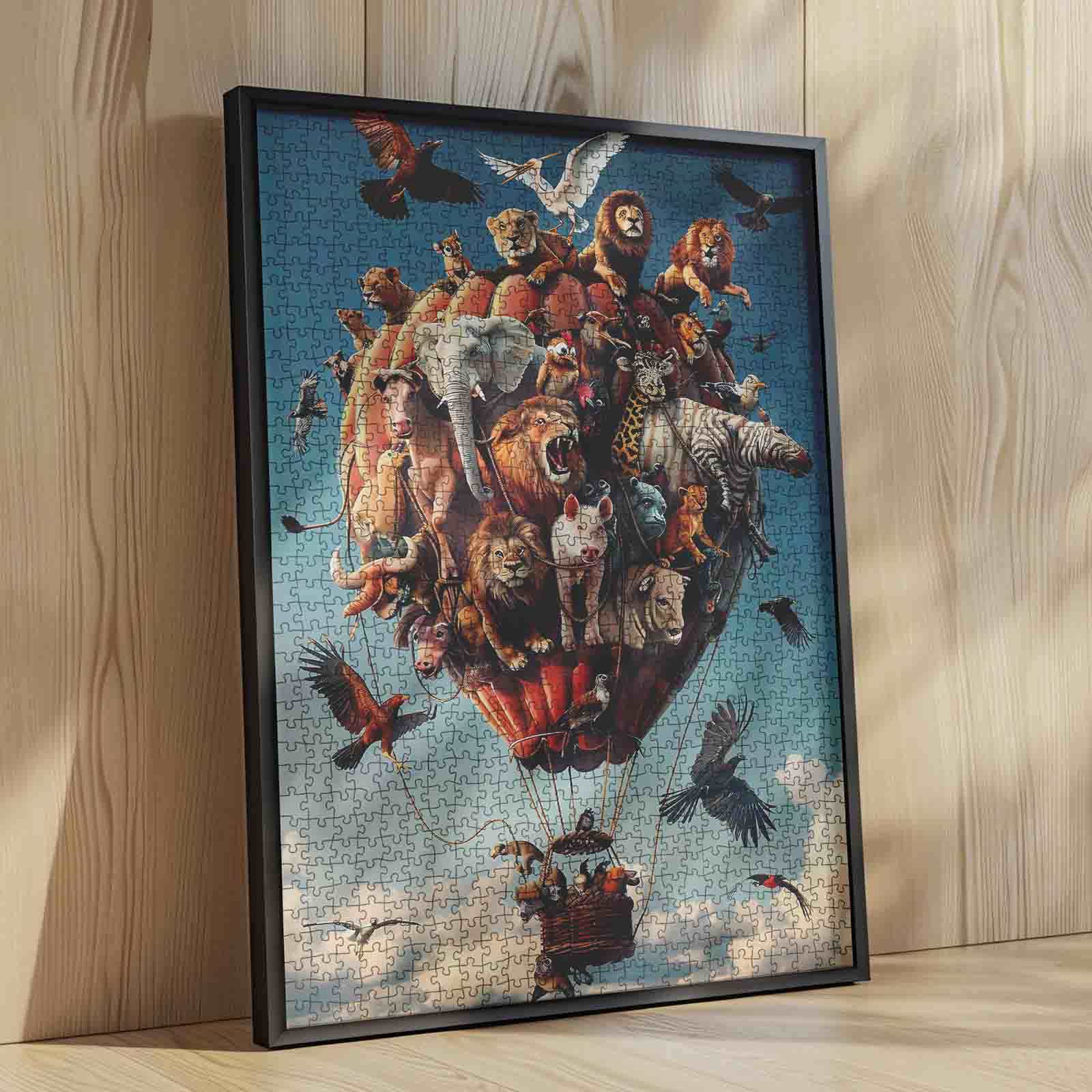 tucocoo-animals-hot-air-balloon-puzzle-1000-teile-tiere image 4