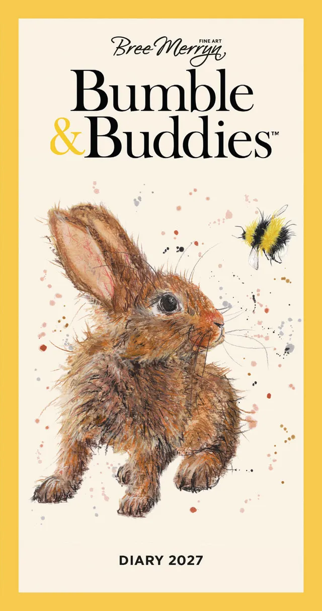 otter-house-bree-merryn-bumble-buddies-slim-diary-2027 image 1