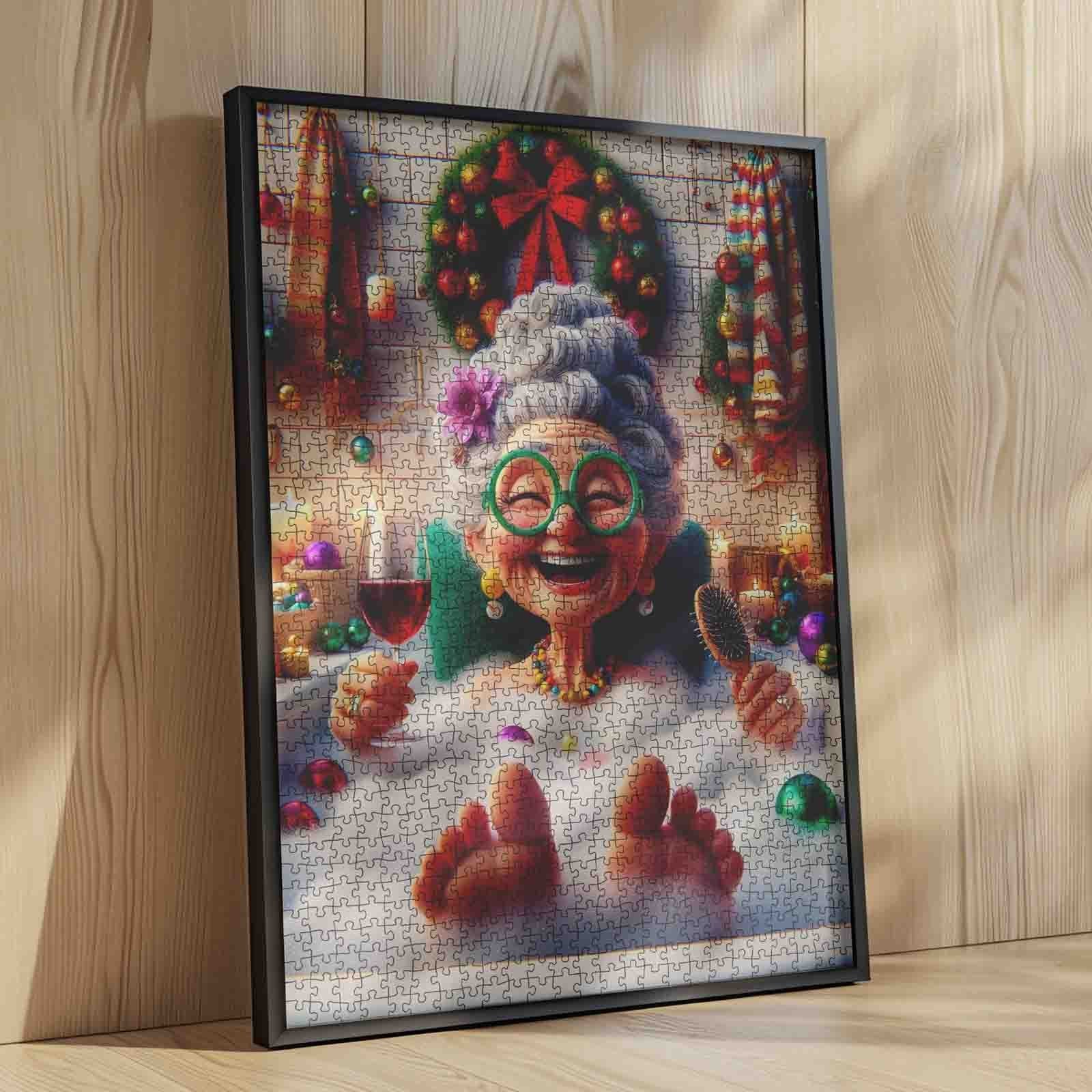 tucocoo-christmas-bubble-bath-puzzle-1000-teile-oma image 4