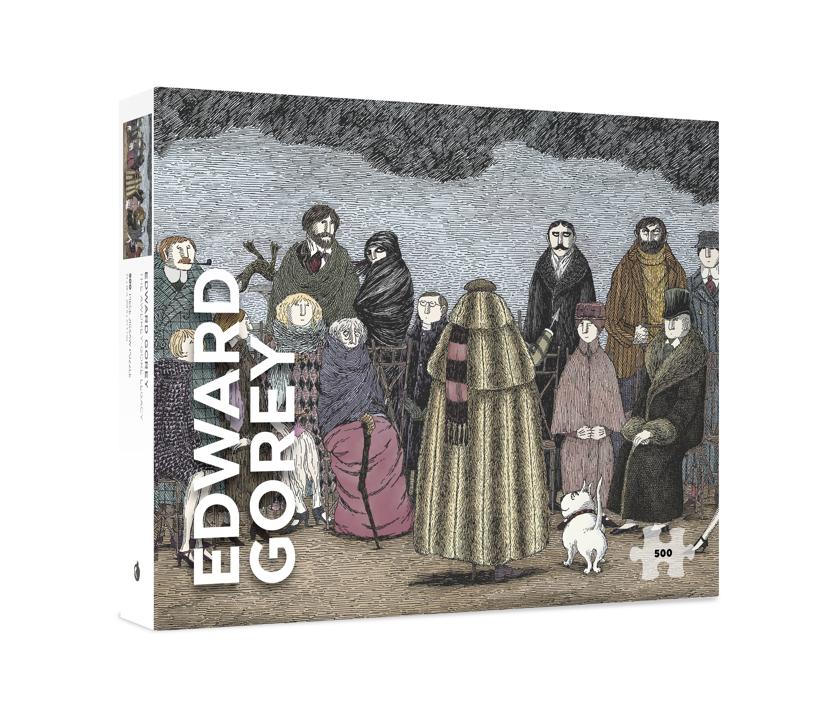 pomegranate-edward-gorey-awdrey-gore-500-teile-puzzle-humor image 1