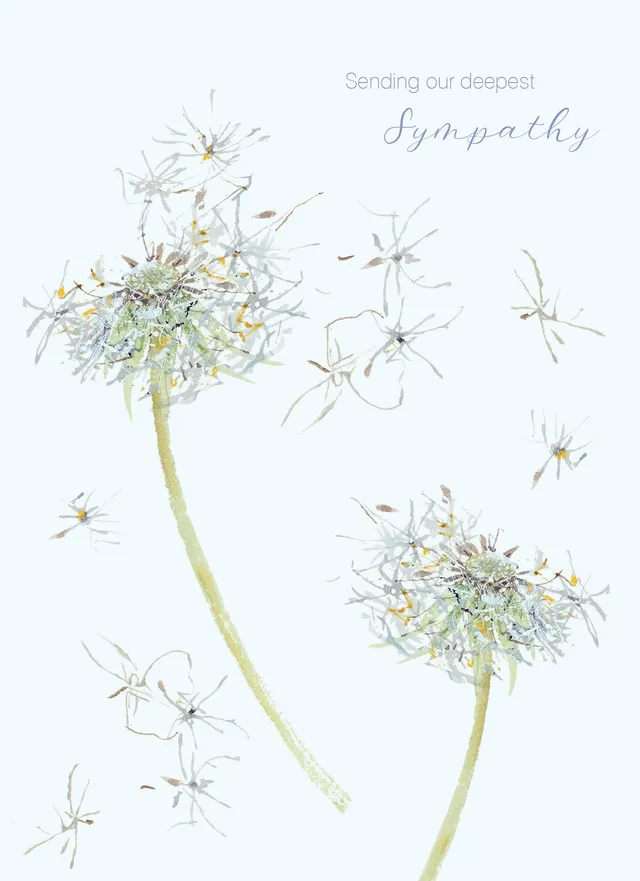 otter-house-greetings-cards-trauerkarte-pusteblume-v-gel image 1