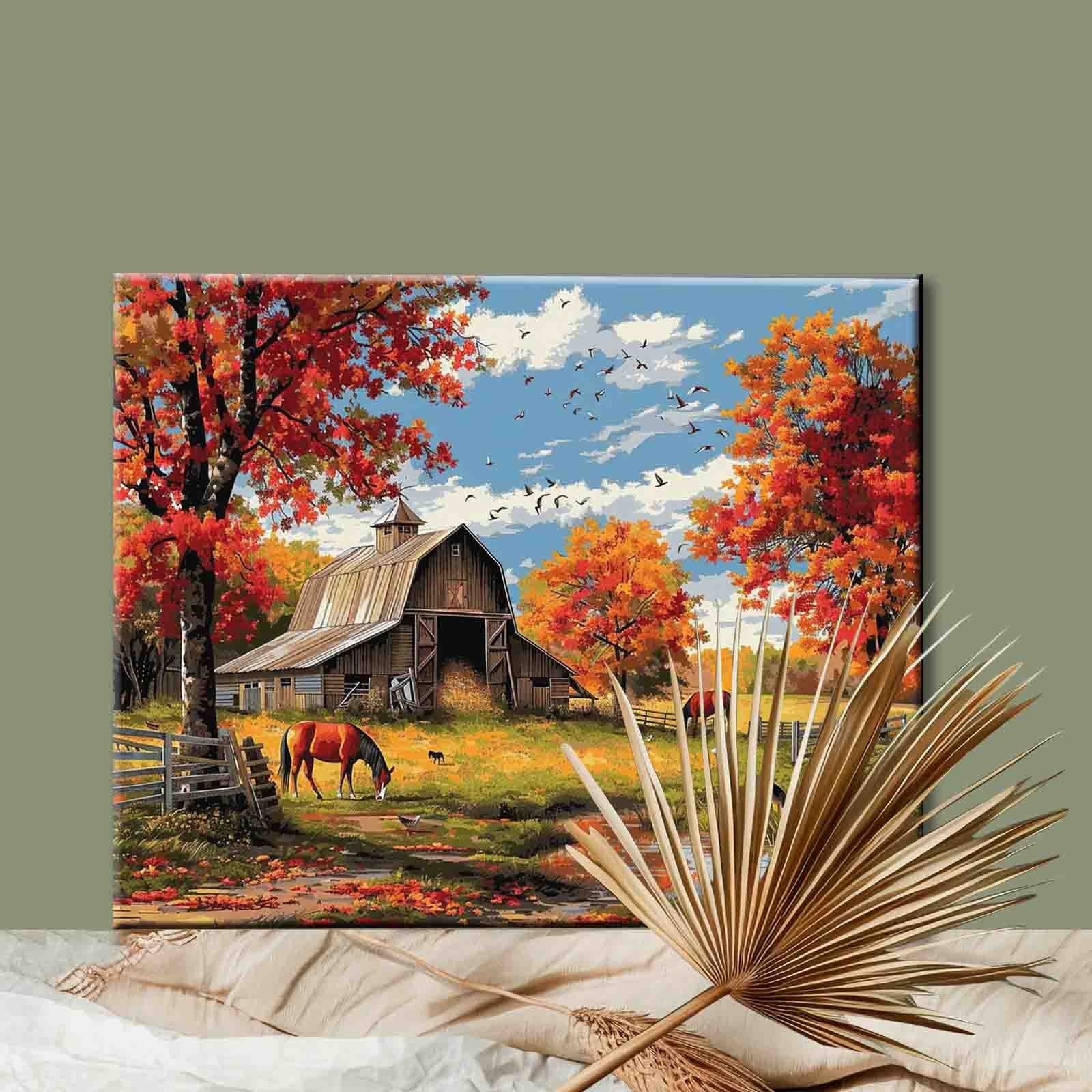 tucocoo-autumn-farm-serenity-malen-nach-zahlen-40x50-ohne-rahmen-herbst image 2