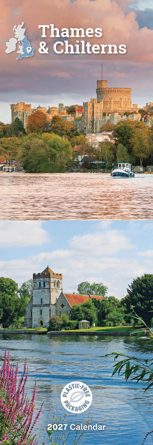 otter-house-thames-chilterns-slim-kalender-2027-wandkalender image 1
