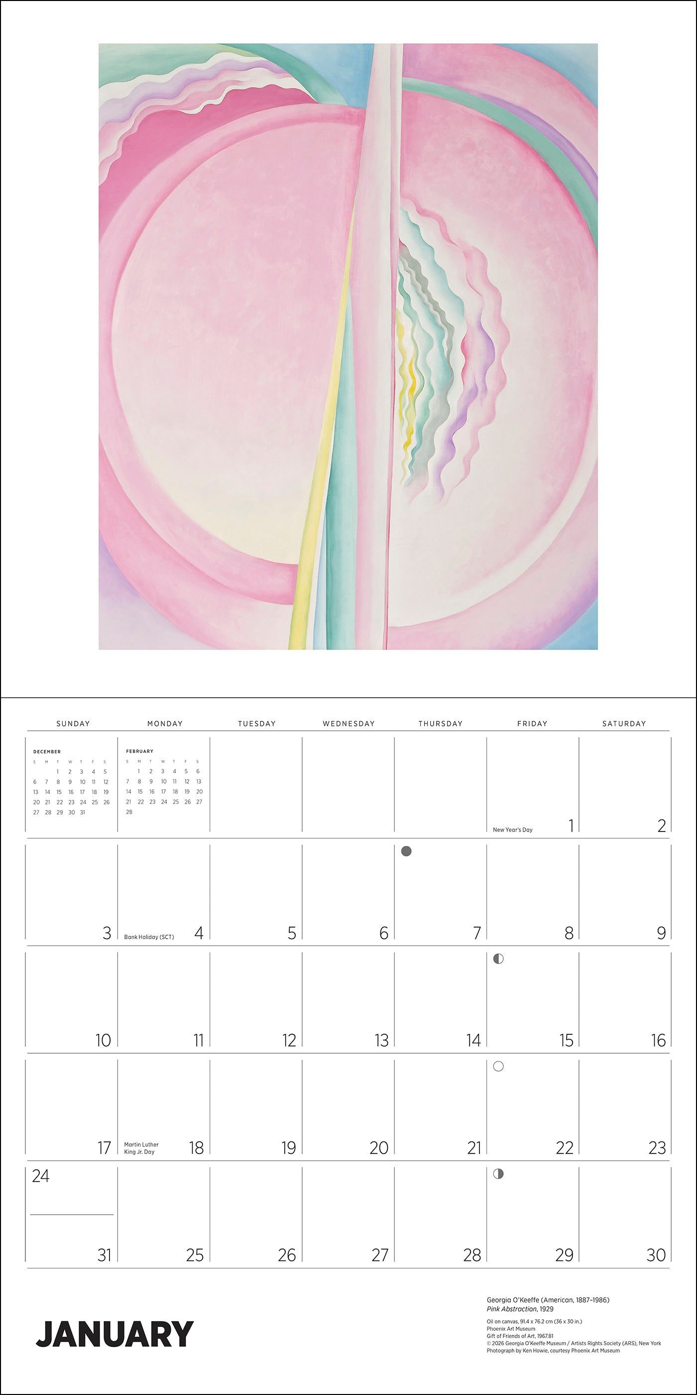 pomegranate-georgia-o-keeffe-2027-wandkalender-blumen image 3