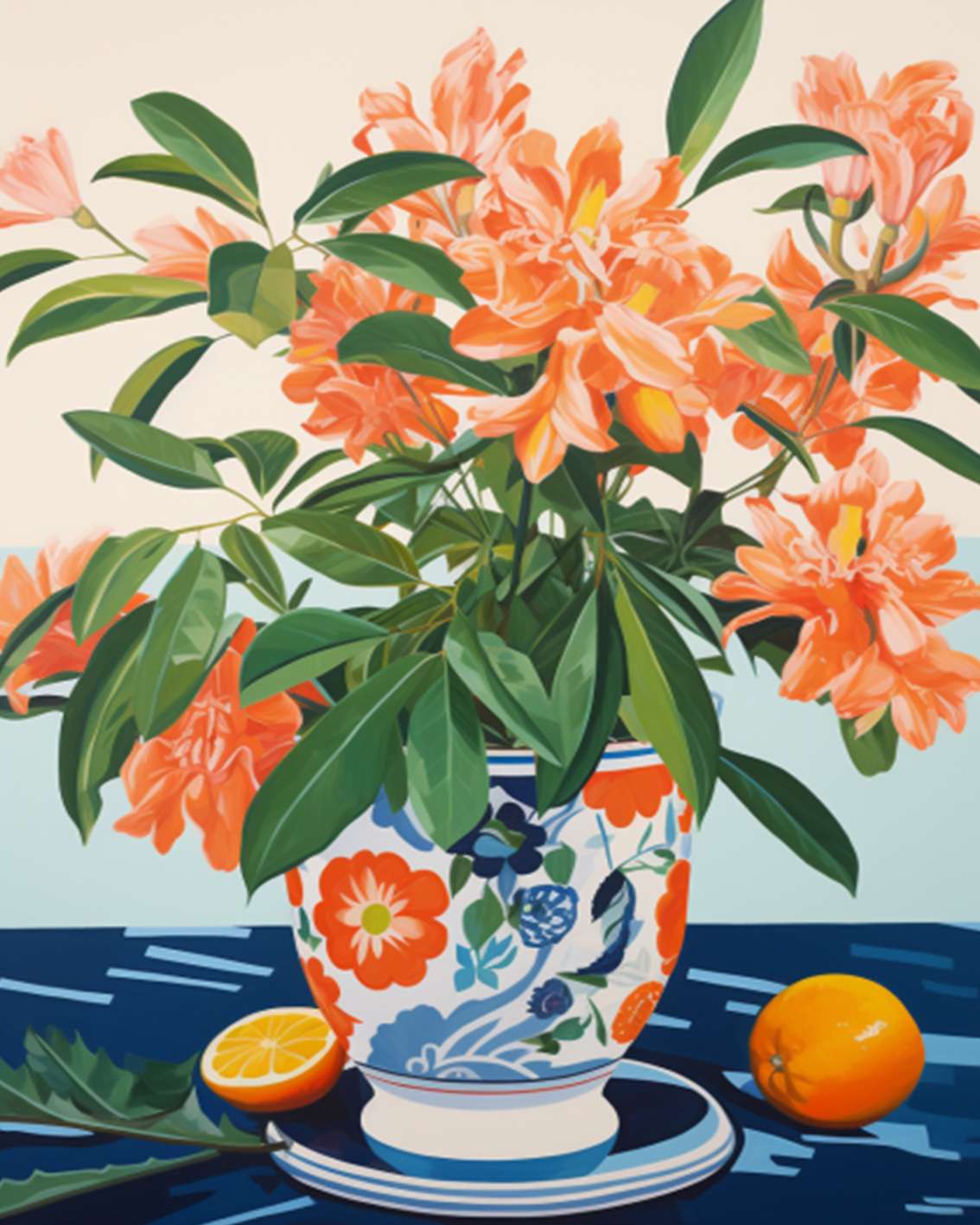 tucocoo-floral-bouquet-oranges-malen-nach-zahlen-40x50cm image 2