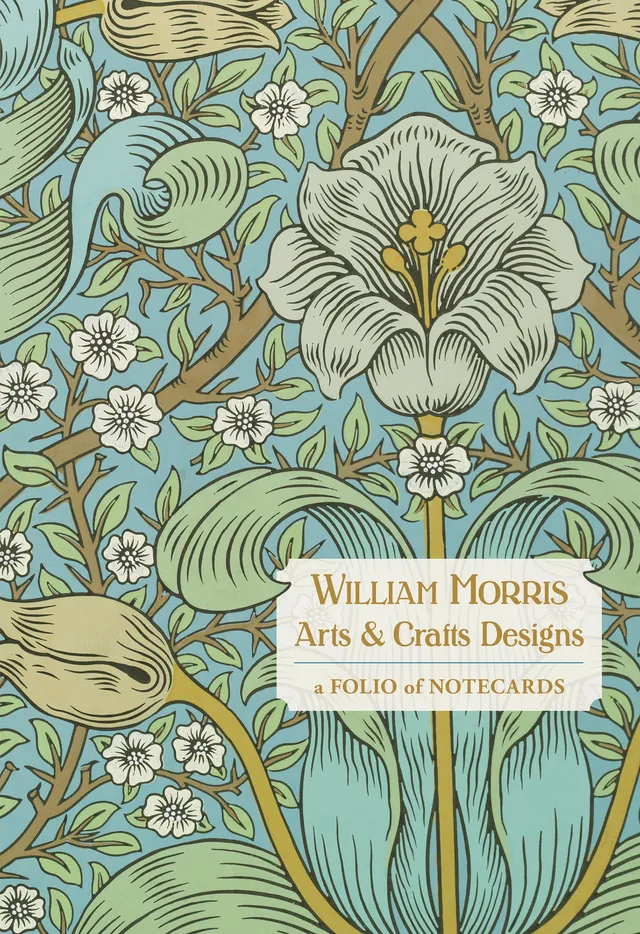 pomegranate-william-morris-notenkarten-set-arts-crafts-10-karten image 1