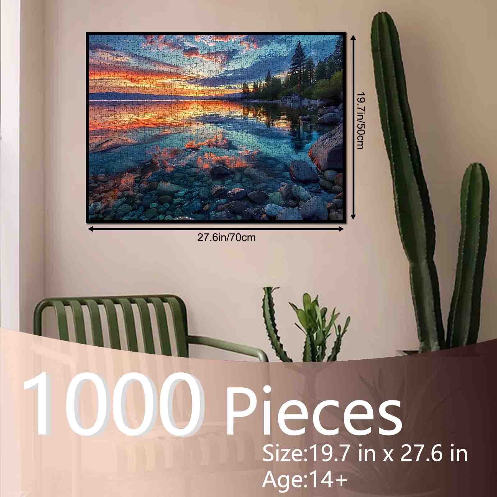 tucocoo-sunset-lake-reflection-puzzle-1000-teile-landschaft image 5
