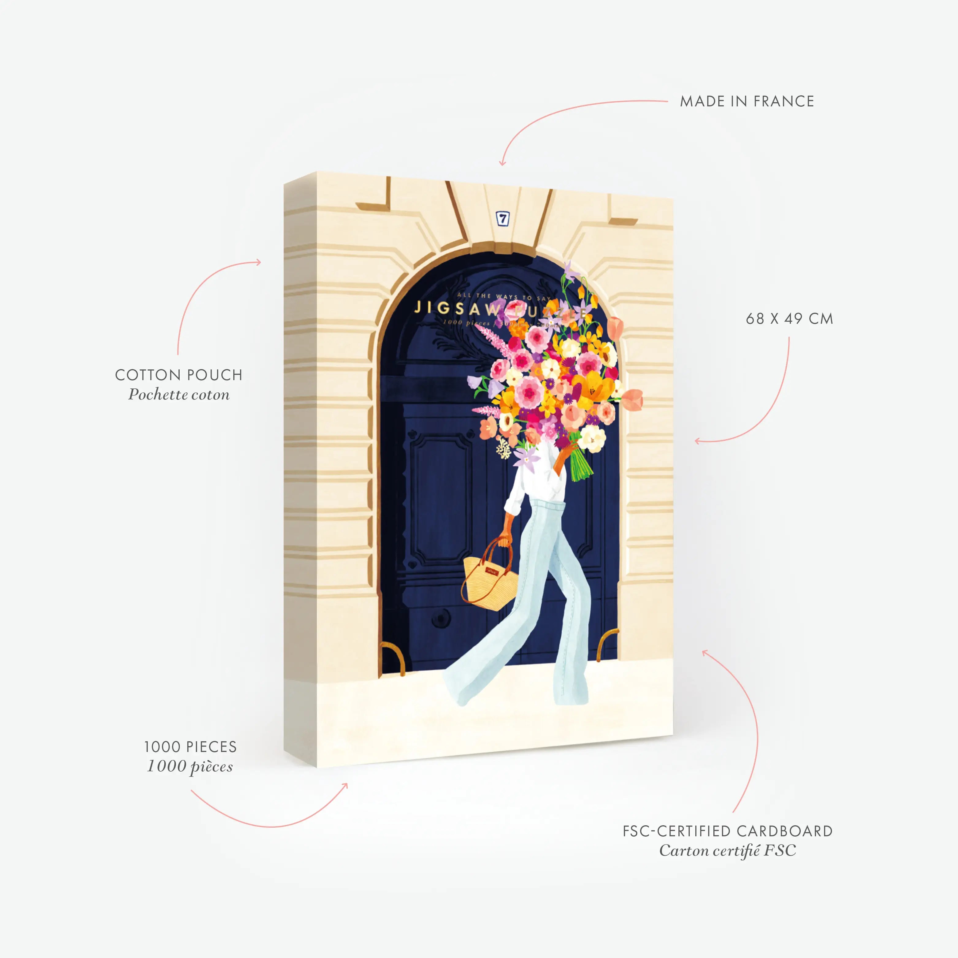 all-the-ways-to-say-parisian-door-puzzle-1000-teile-paris image 3