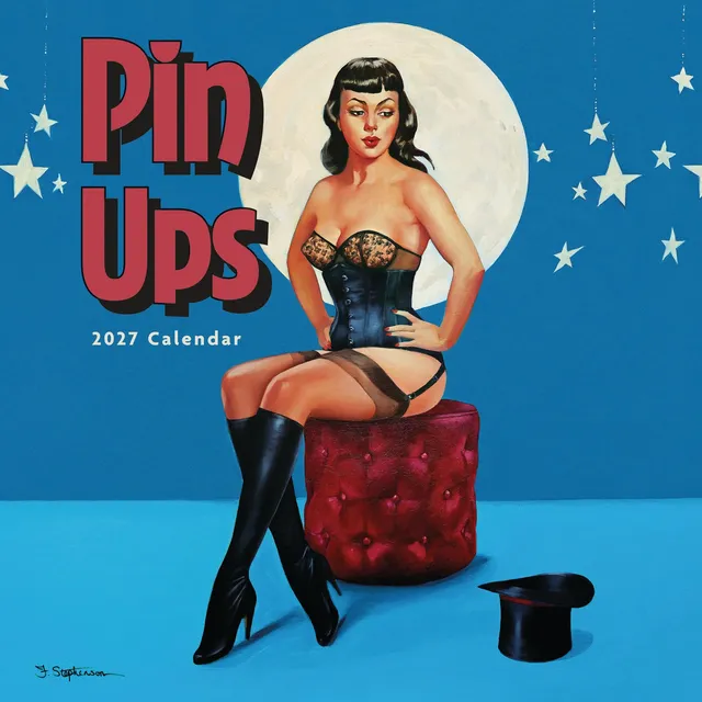 otter-house-pin-ups-wandkalender-2027-monatskalender image 1