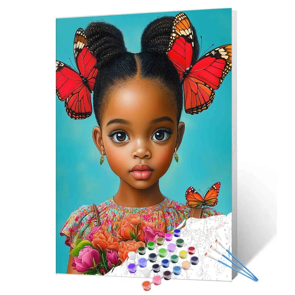 tucocoo-butterfly-crown-girl-malen-nach-zahlen-40x50cm image 1
