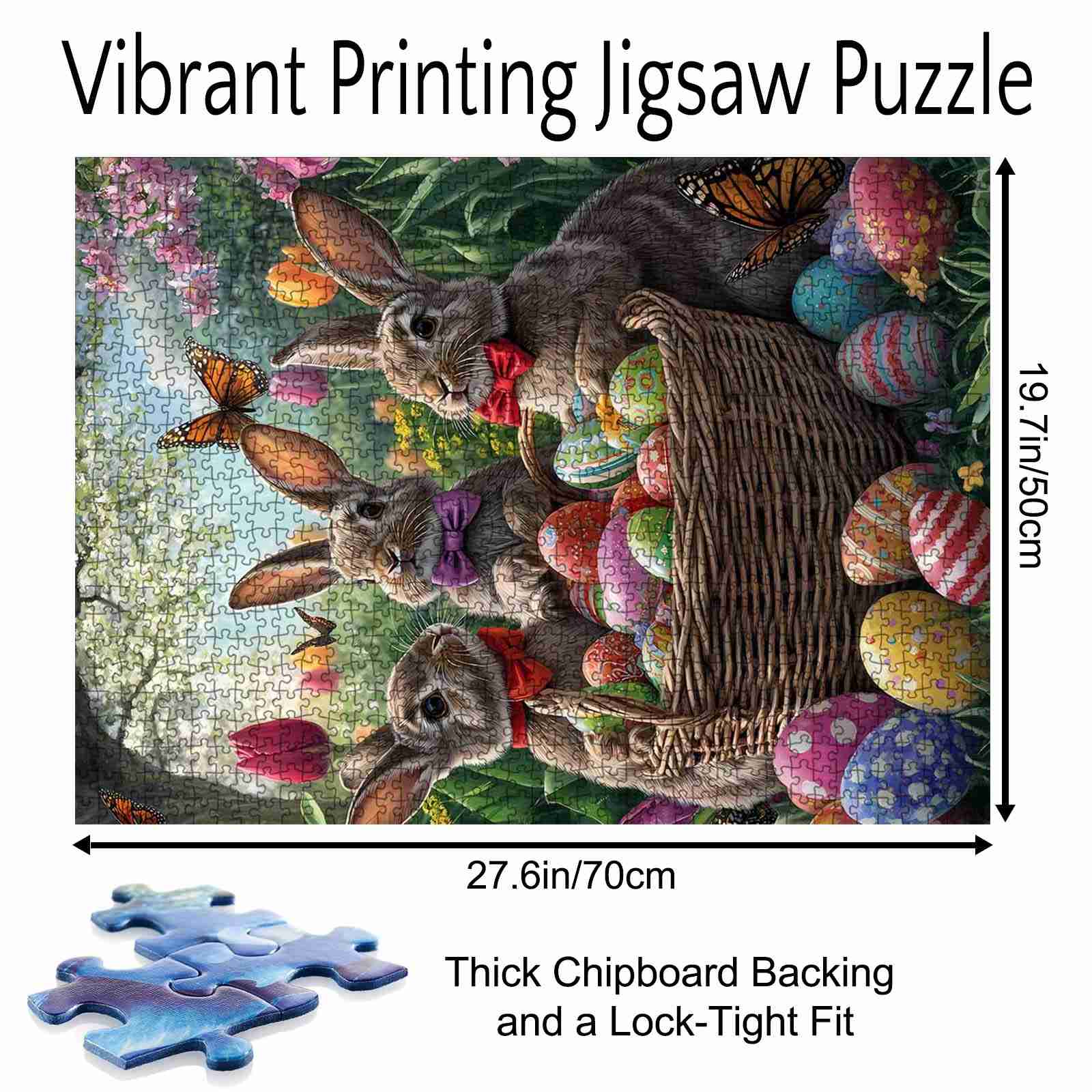 tucocoo-jigsaw-puzzles-easter-bunnies-puzzle-1000-teile-ostern image 5