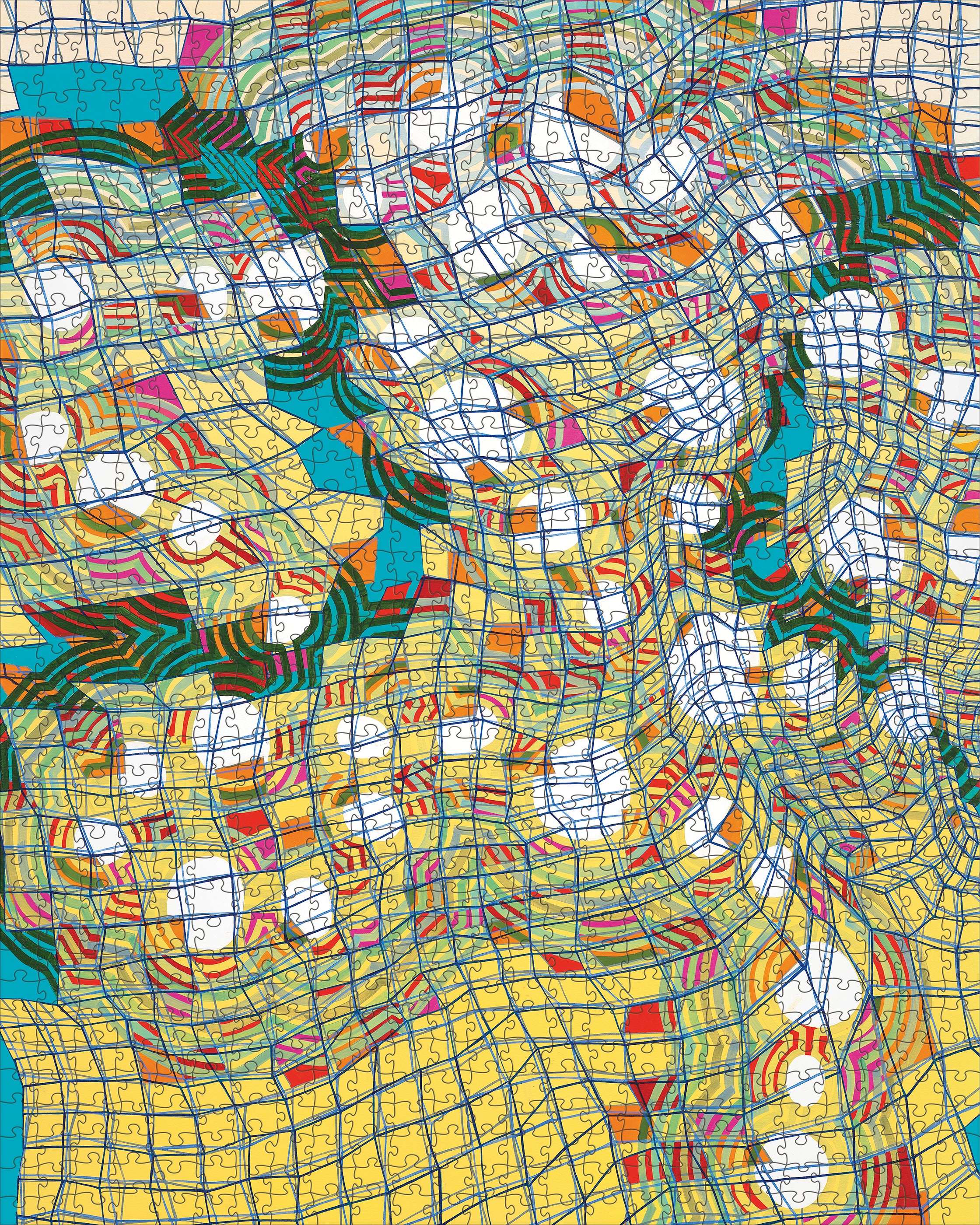 pomegranate-davis-beguiling-basis-puzzle-1000-teile-abstrakt image 2