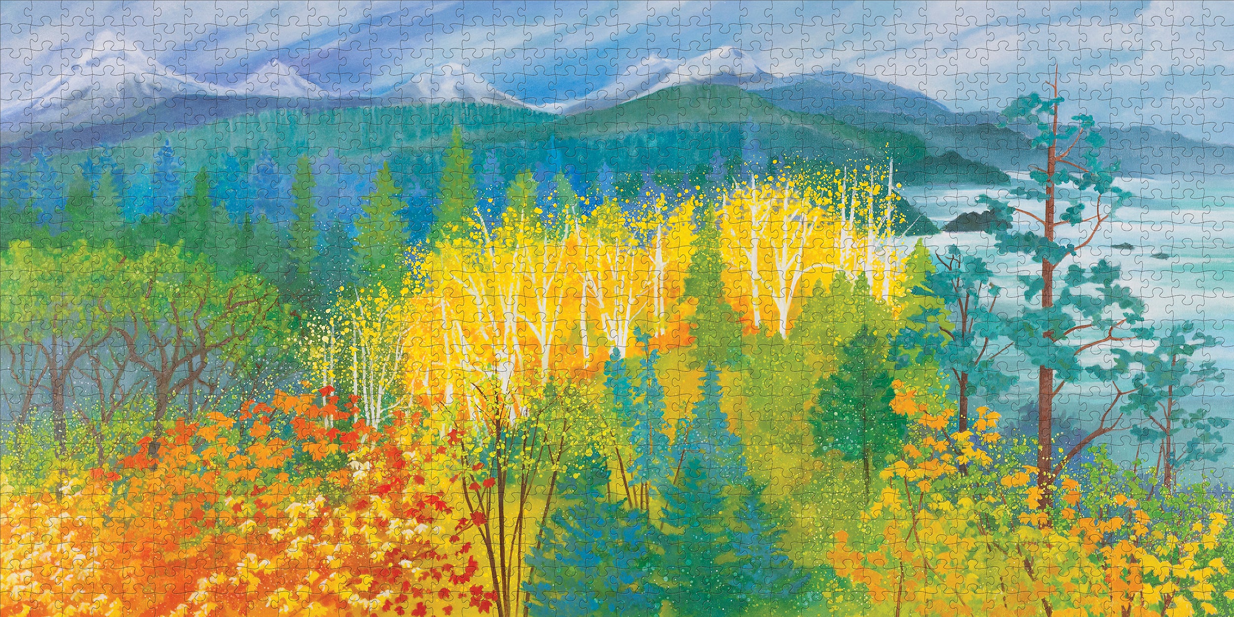 pomegranate-joan-metcalf-the-cascades-puzzle-1000-teile-landschaft image 2