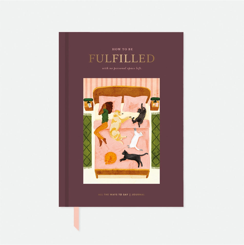 all-the-ways-to-say-how-to-be-fulfilled-notizbuch-a5-hardcover image 1