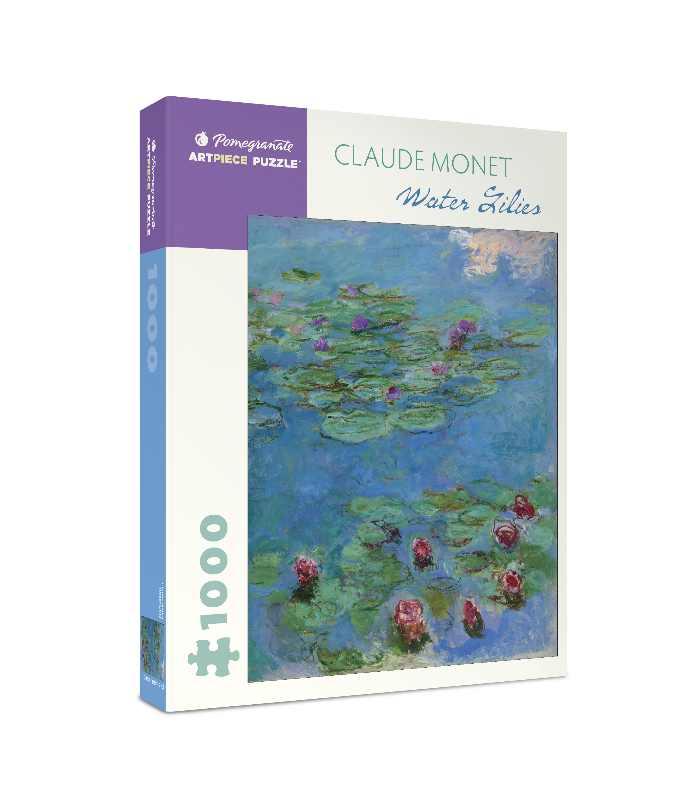 pomegranate-monet-water-lilies-puzzle-1000-teile-seerosen image 1