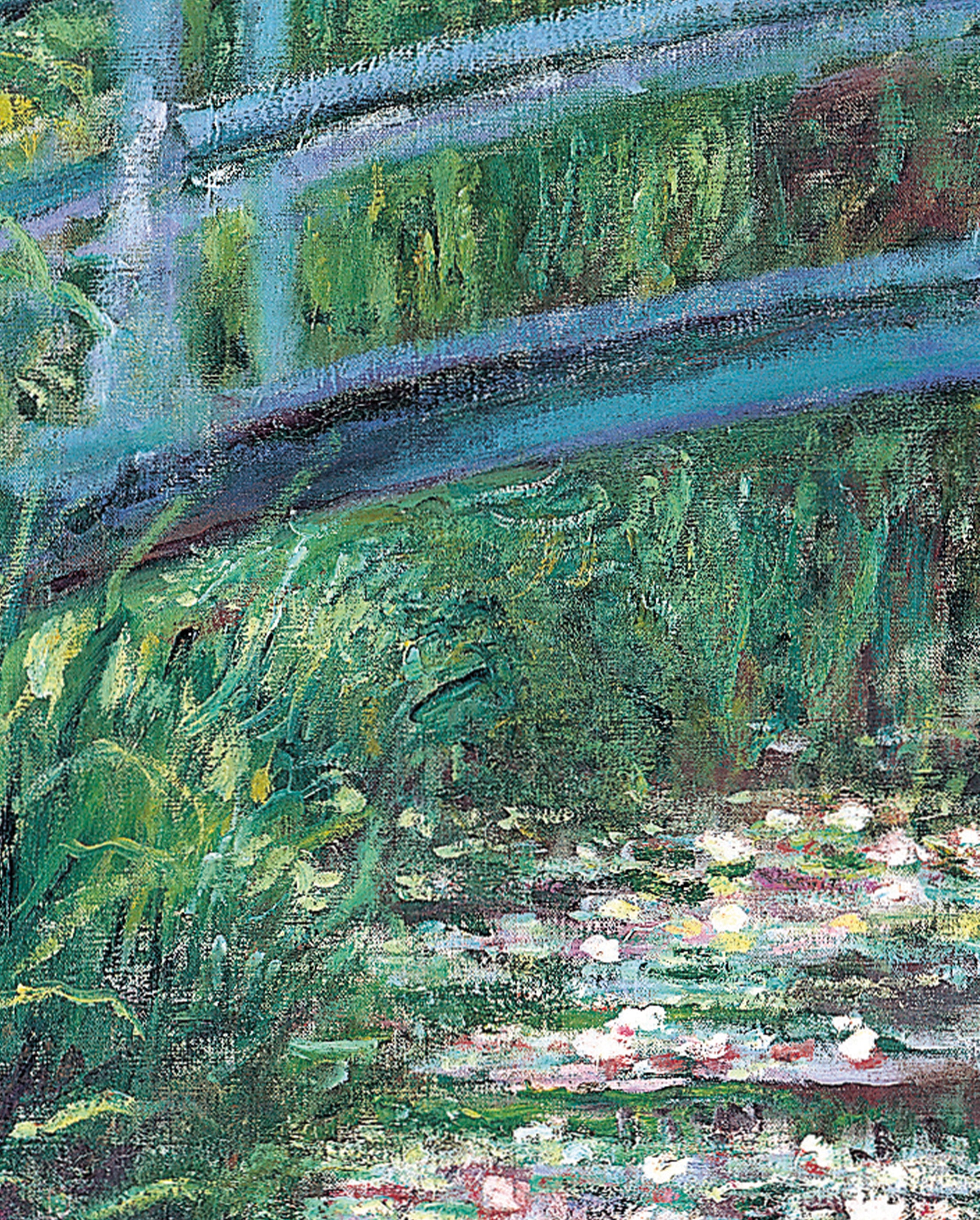 pomegranate-bookmarks-claude-monet-japanese-footbridge-lesezeichen image 2