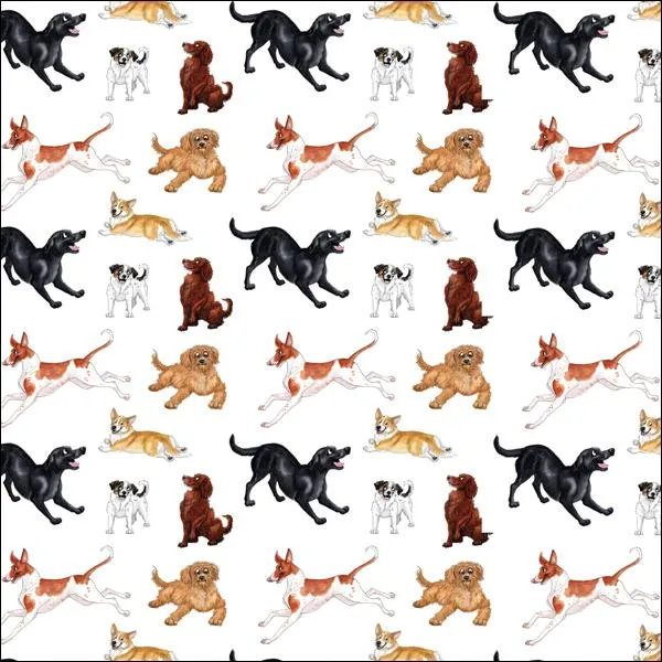 splimple-alison-s-animals-geschenkpapier-hund-motiv image 1