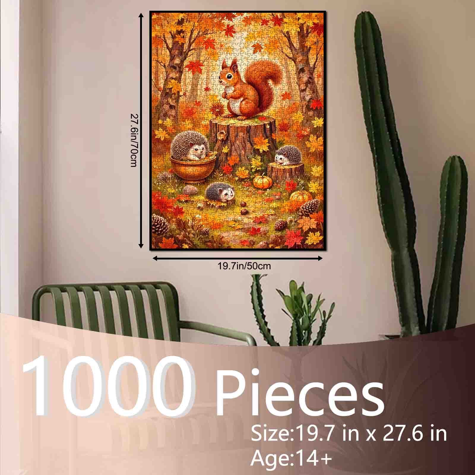 tucocoo-autumn-woodland-friends-puzzle-1000-teile-herbsttiere image 5