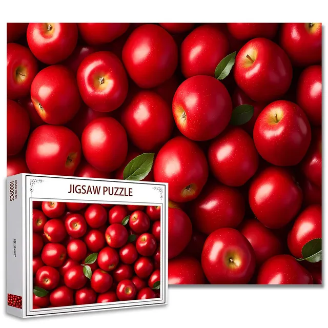 tucocoo-red-apples-puzzle-1000-teile-pfel image 1