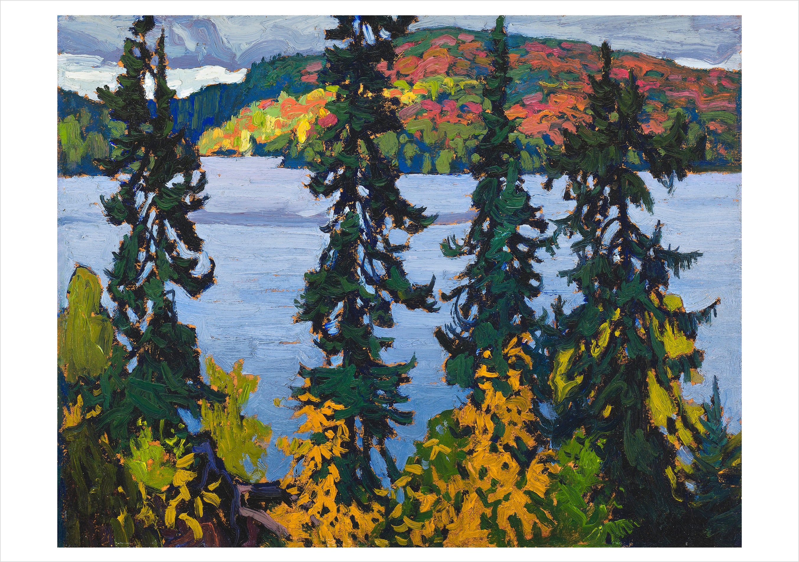 pomegranate-lawren-s-harris-boxed-notecards-grusskarten-20er-set image 2