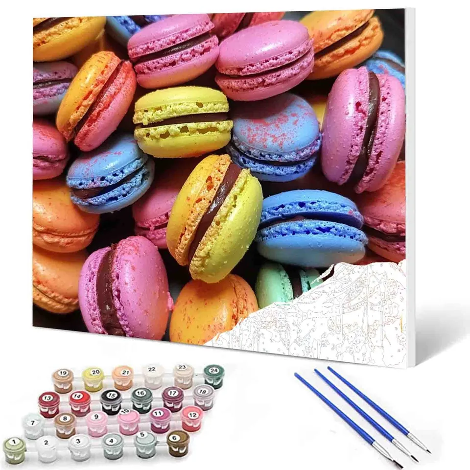 tucocoo-colorful-macarons-delight-malen-nach-zahlen-40x50-ohne-rahmen image 1