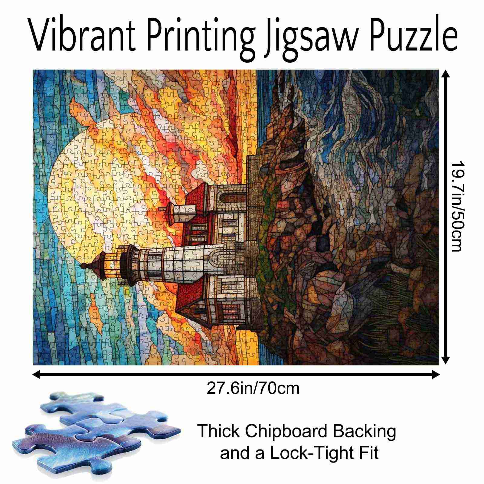tucocoo-stained-glass-lighthouse-puzzle-1000-teile-leuchtturm image 5