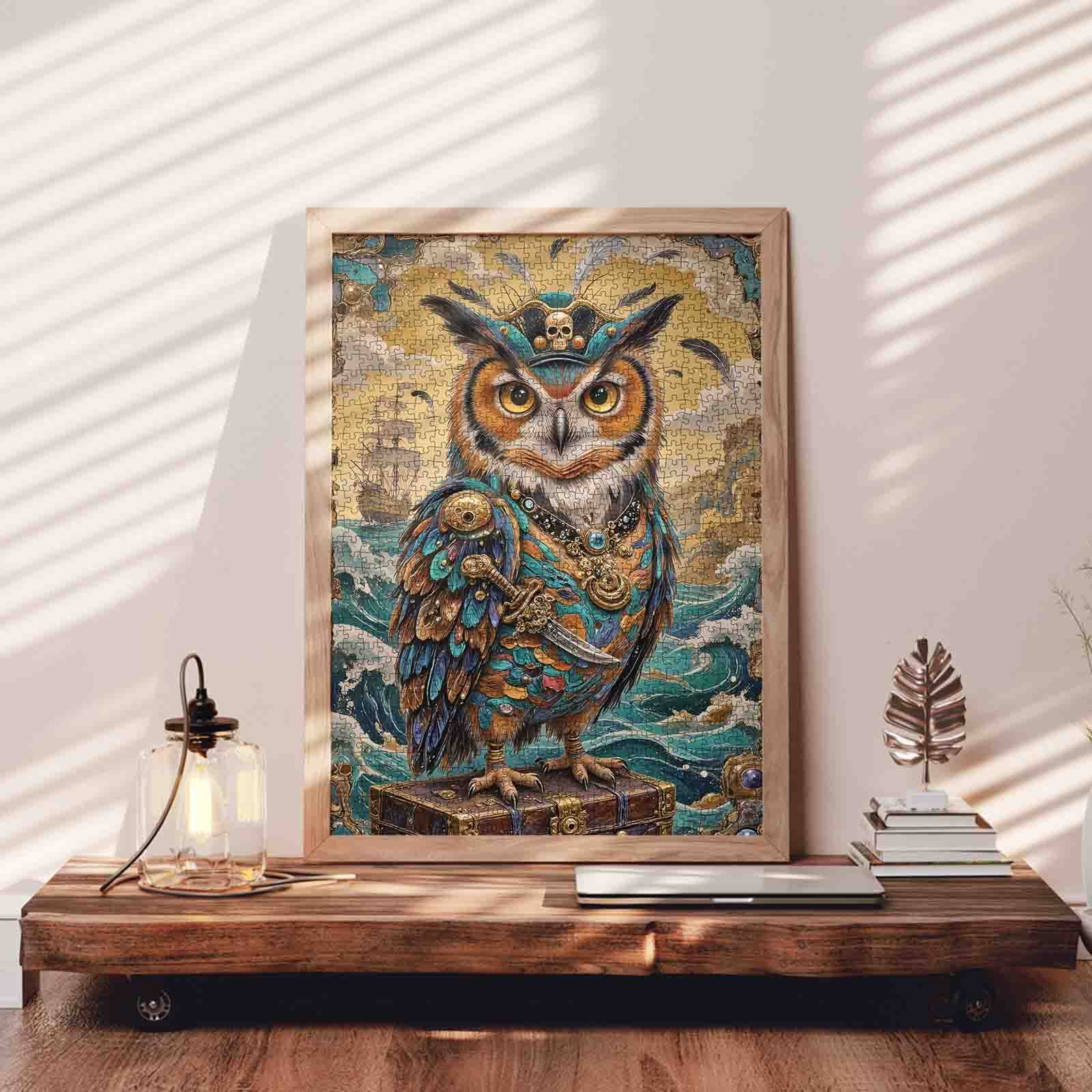 tucocoo-pirate-owl-treasure-puzzle-1000-teile-eule image 3