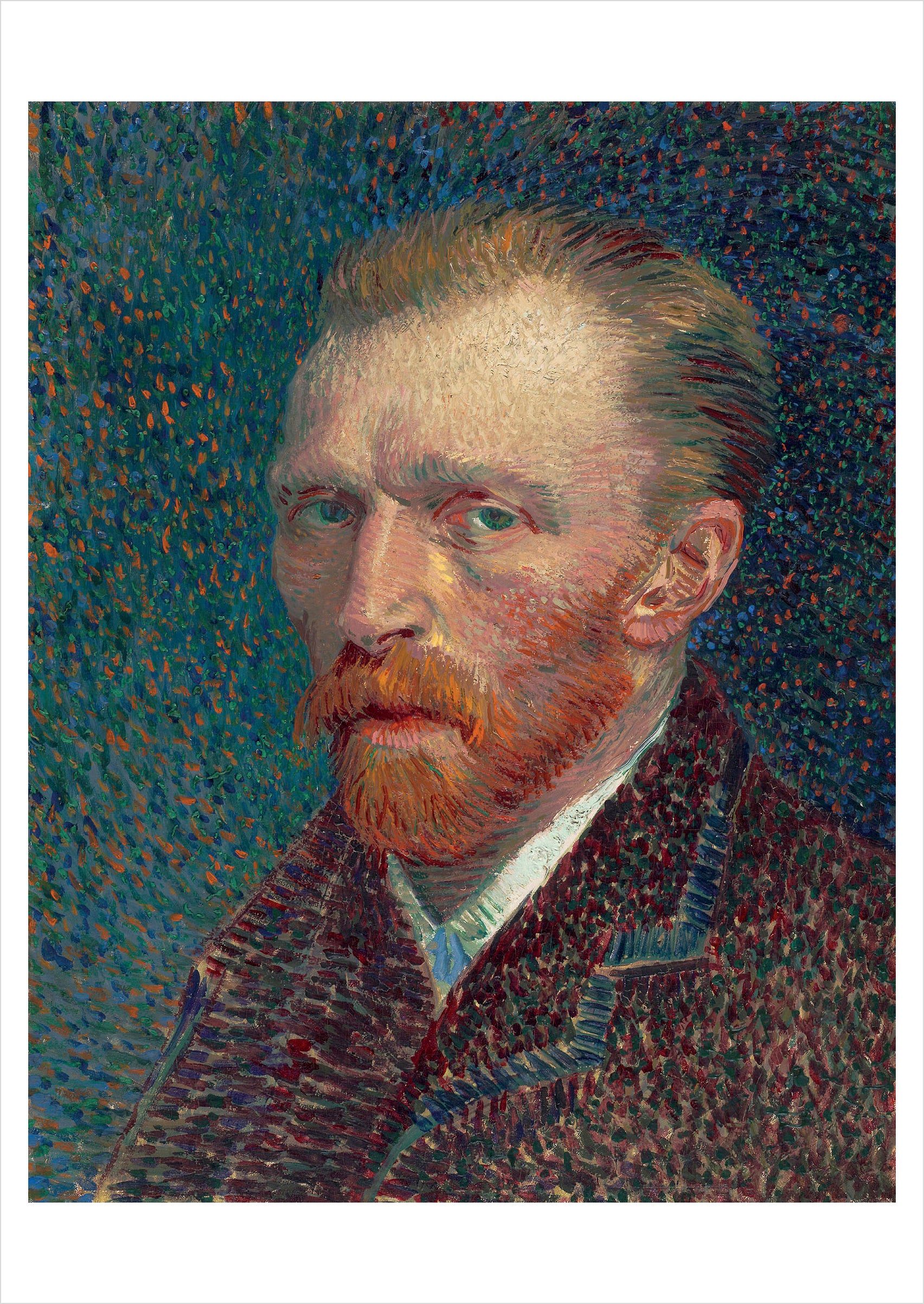 pomegranate-postcards-van-gogh-selbstportr-t-postkarte-impressionismus image 1