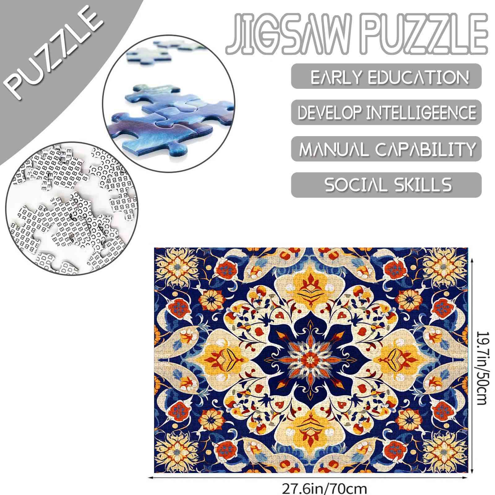 tucocoo-vibrant-mandala-flower-puzzle-1000-teile-bunt image 4