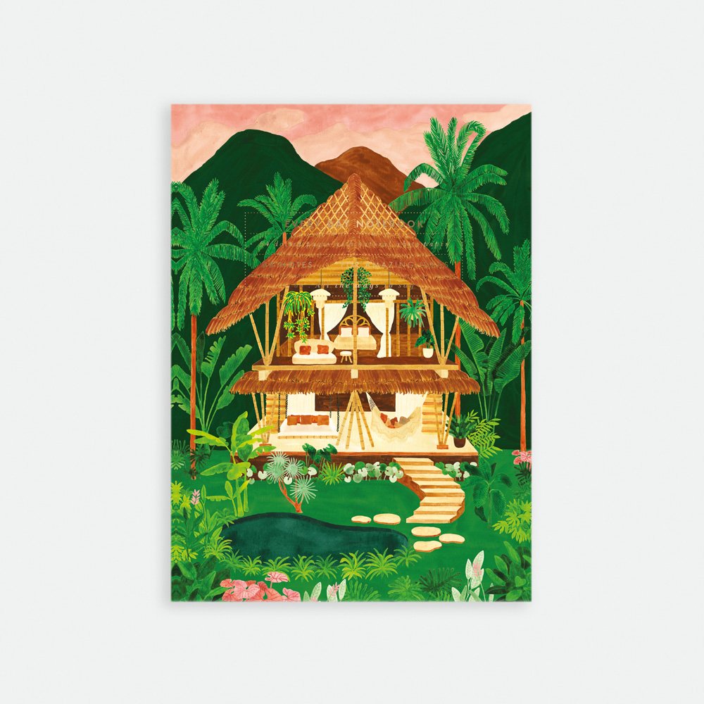 all-the-ways-to-say-ubud-house-notizbuch-a5-bali image 1