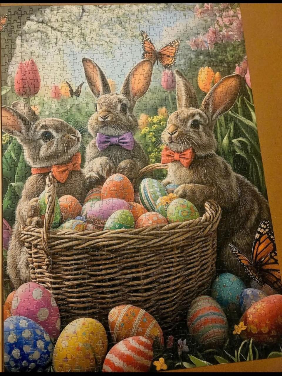 Ostern gelegt