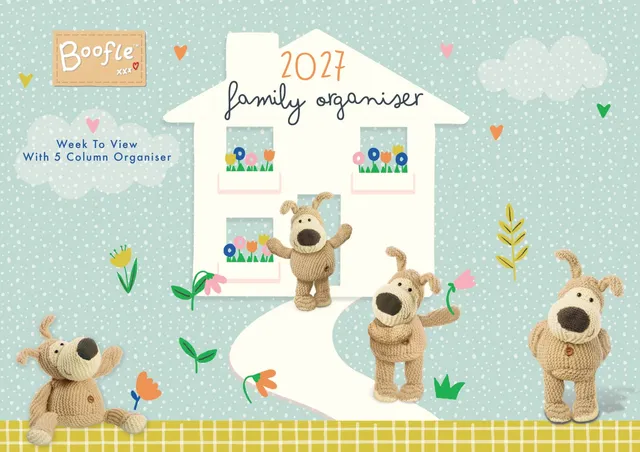 otter-house-boofle-week-to-view-familienplaner-a4-2027 image 1