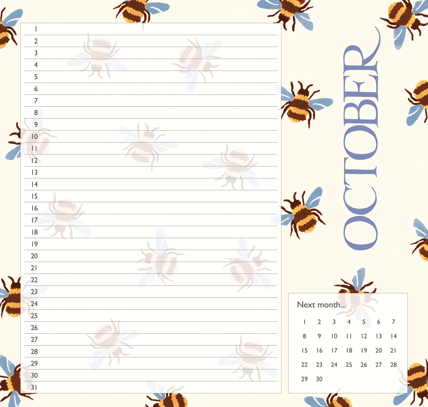 emma-bridgewater-birthday-candles-midi-kalender-2027 image 5