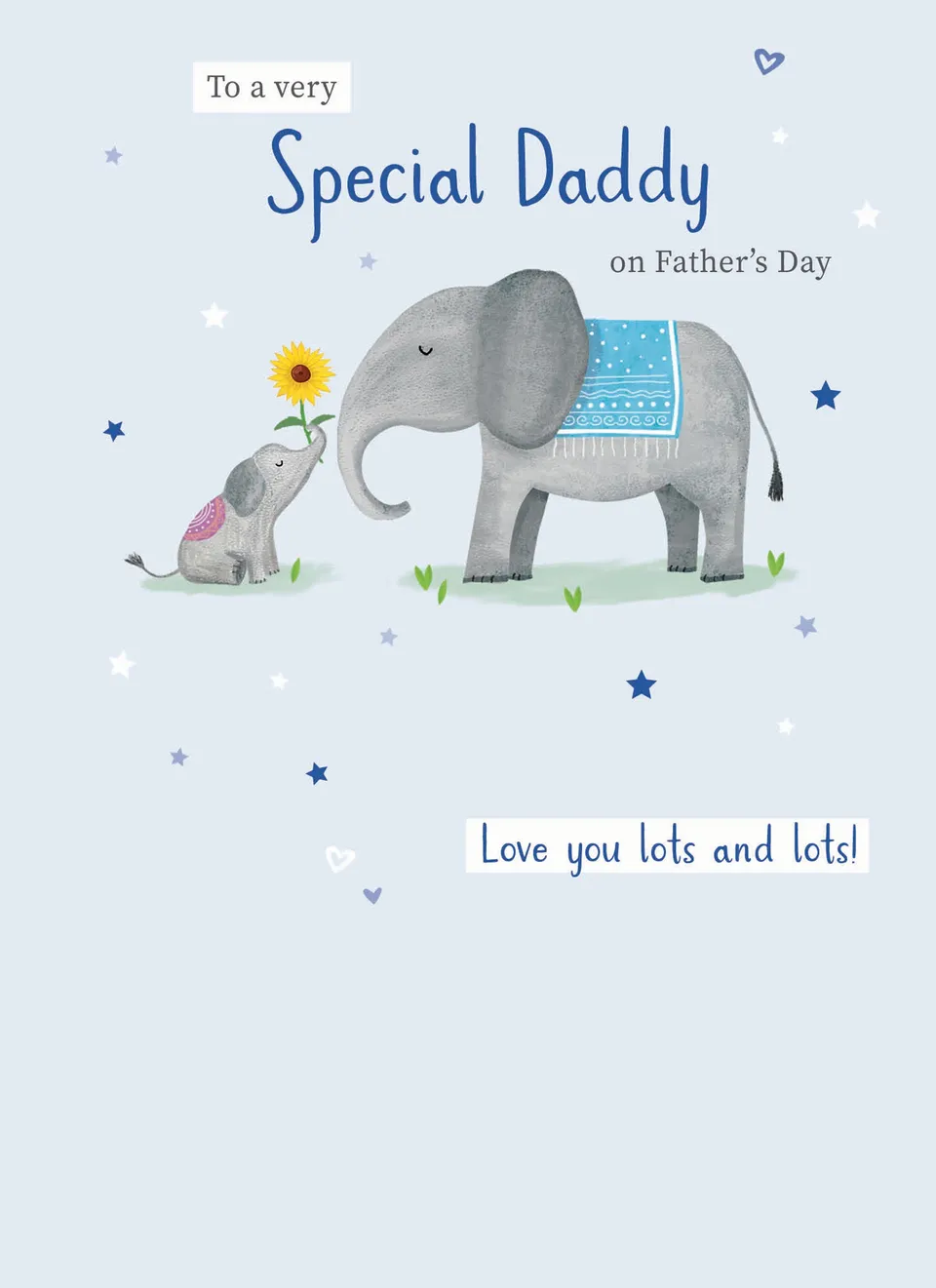 otter-house-elephant-daddy-vatertagskarte-elefant-papa image 1