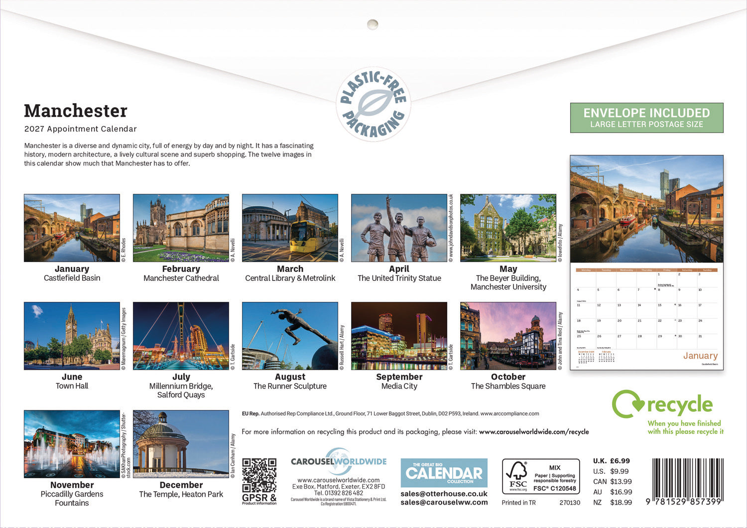 otter-house-manchester-a4-kalender-2027-wandkalender image 2