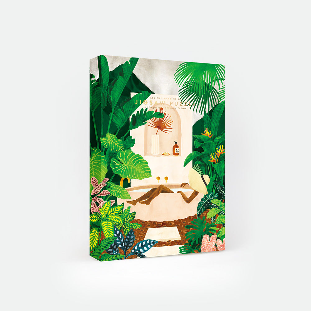 all-the-ways-to-say-exotic-bathtub-puzzle-1000-teile image 1