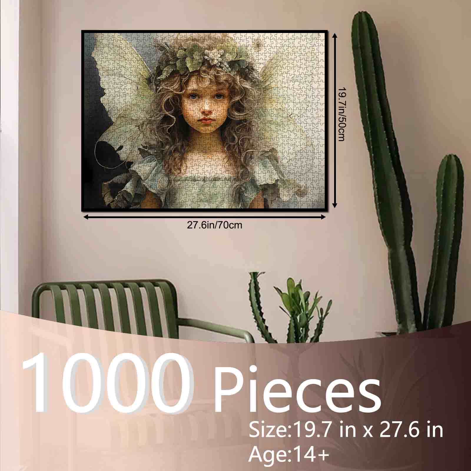 tucocoo-serene-fairy-with-leafy-crown-puzzle-1000-teile image 5