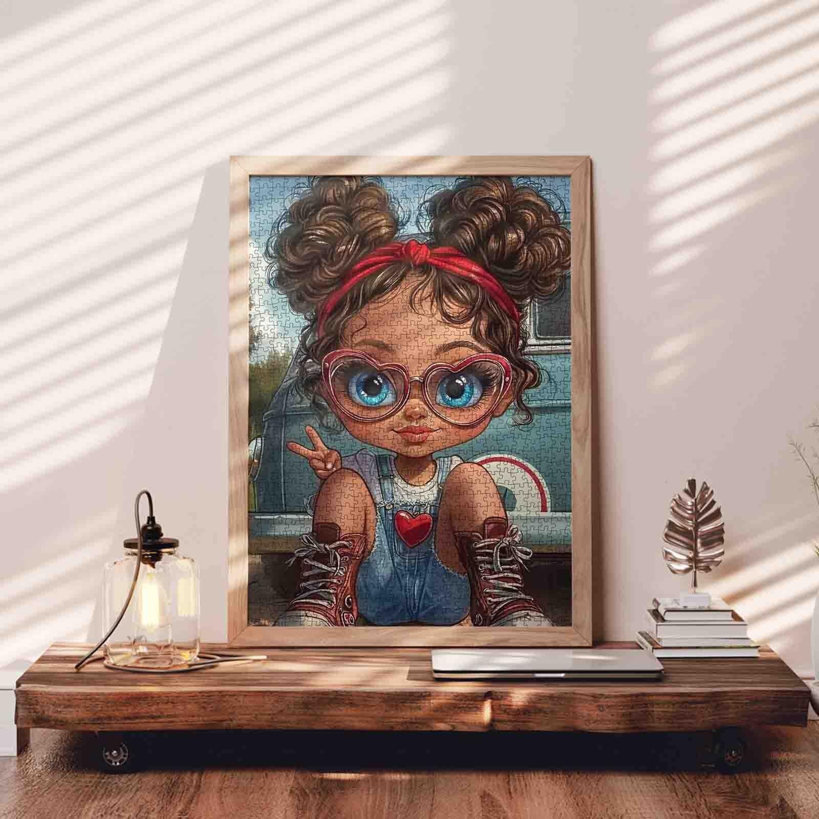 tucocoo-peace-sign-girl-puzzle-1000-teile-m-dchen image 3