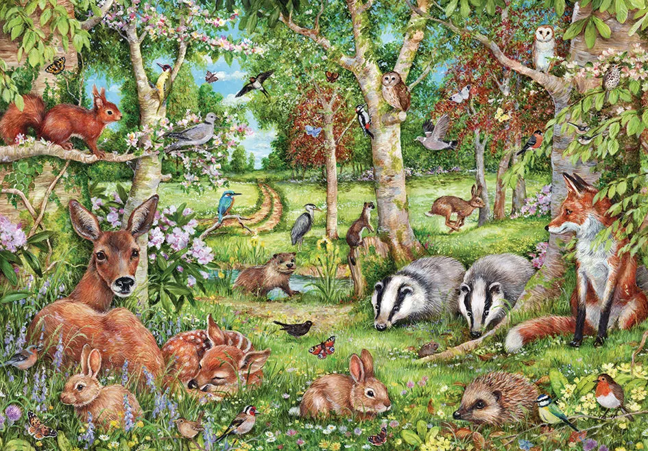 otter-house-woodland-adventures-puzzle-500-teile image 1