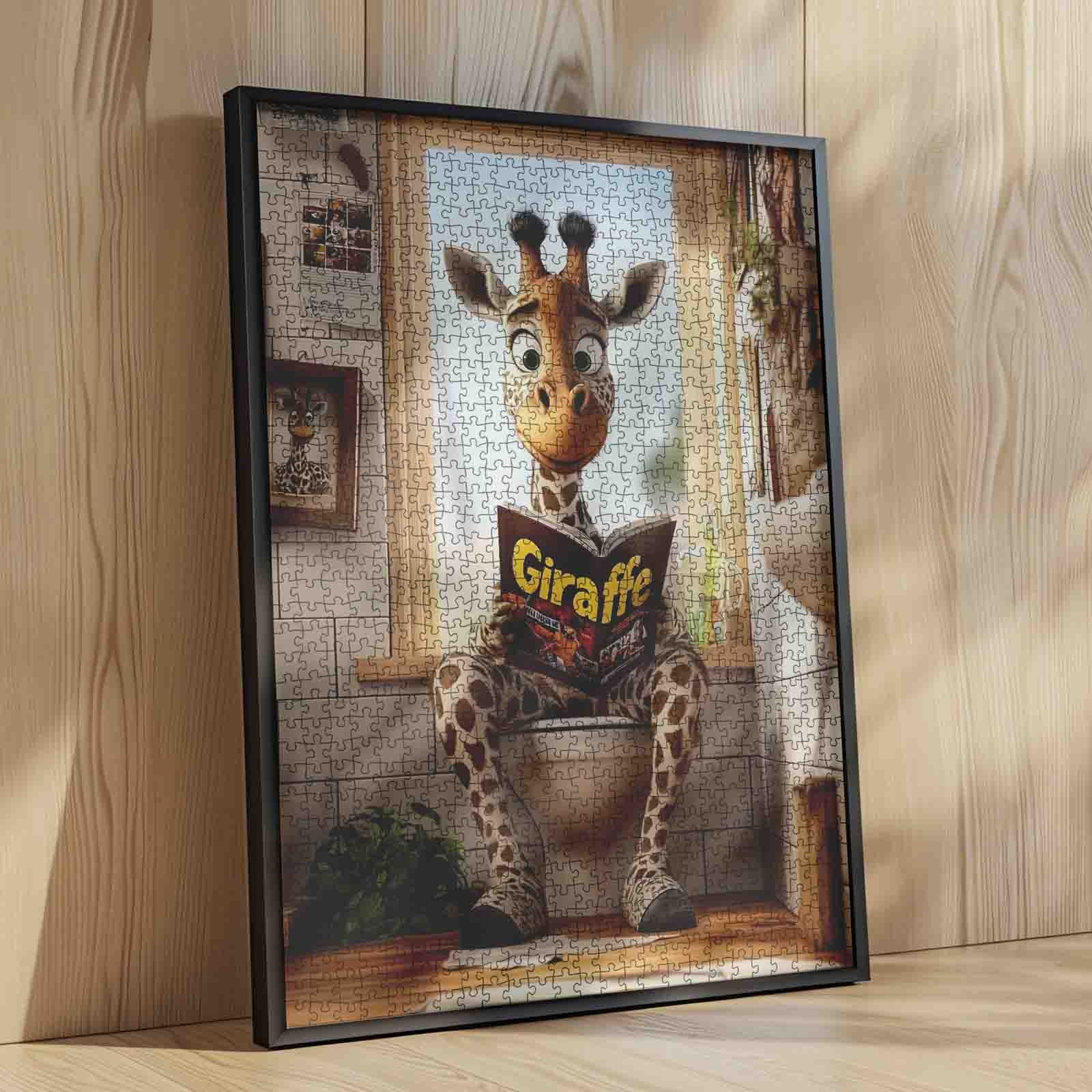 tucocoo-reading-giraffe-puzzle-1000-teile-bad-giraffe-liest image 4