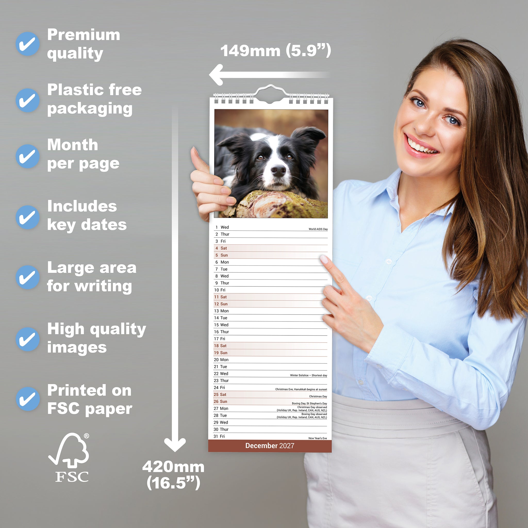 otter-house-border-collie-slim-calendar-2027-hundekalender image 4