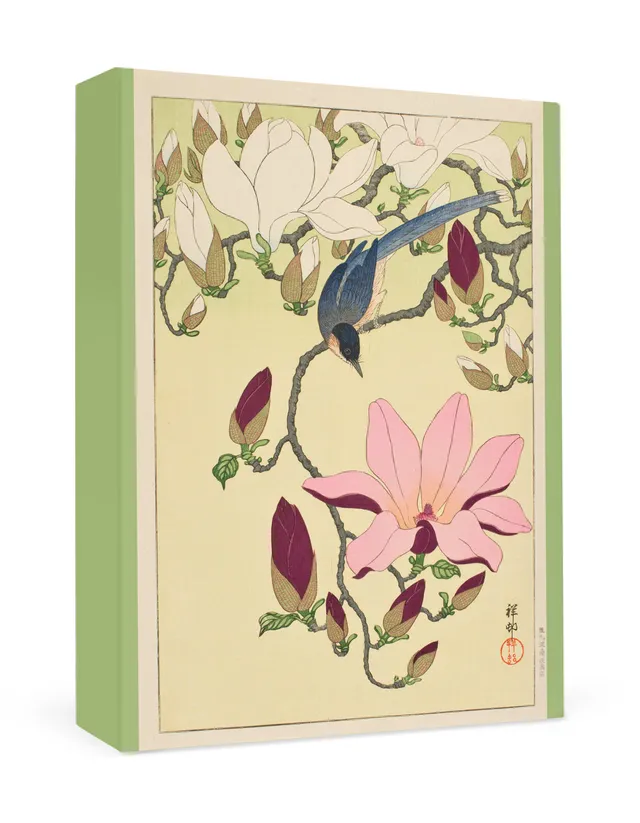 pomegranate-shoson-magnolia-magpie-klappkarten-set-v-gel image 1