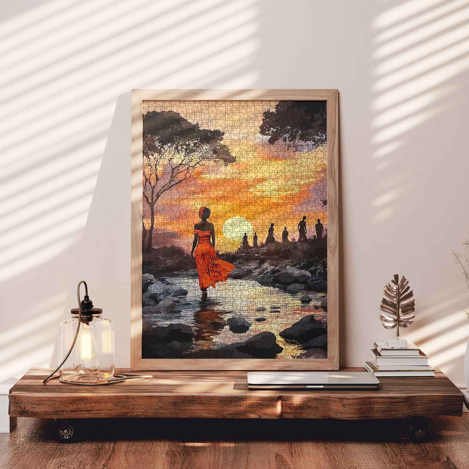 tucocoo-sunset-walk-puzzle-1000-teile-sonnenuntergang image 3