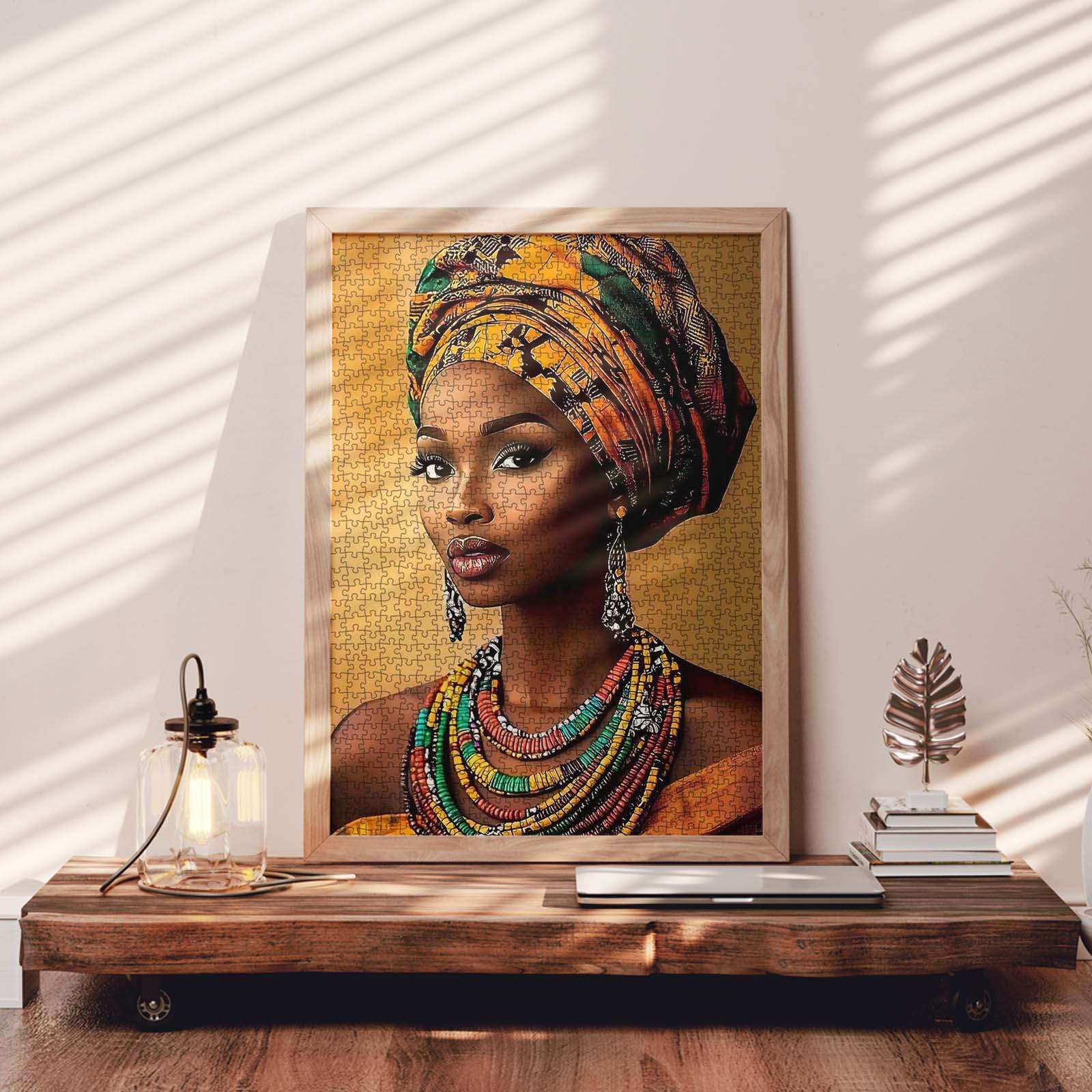tucocoo-elegant-african-beauty-puzzle-1000-teile-portrait image 3