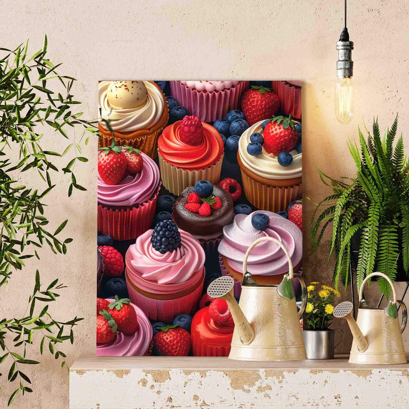 tucocoo-berry-cupcakes-malen-nach-zahlen-40x50-essen image 2