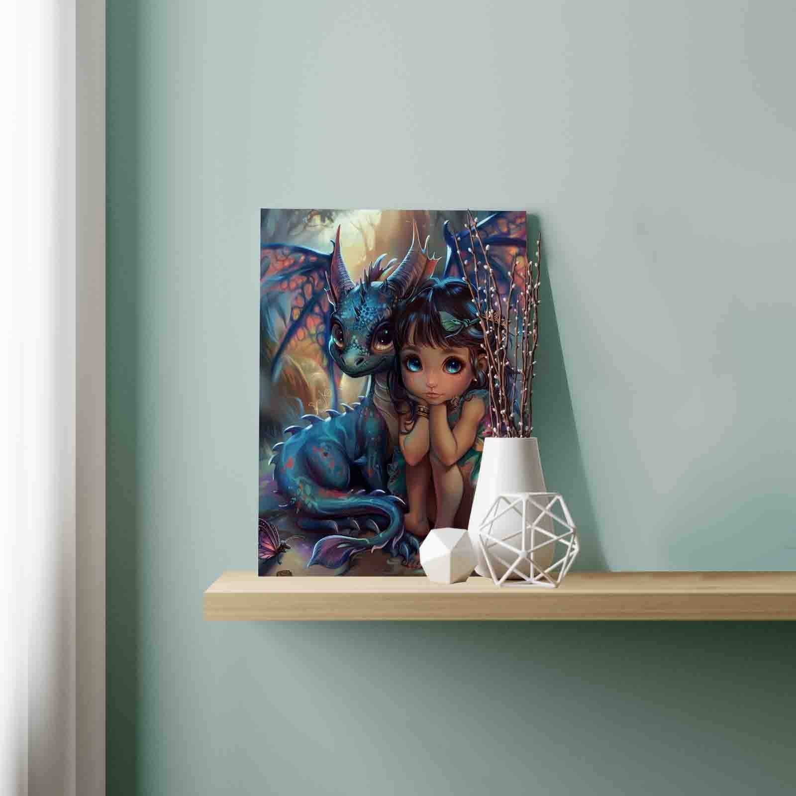 tucocoo-paint-by-numbers-forest-princess-malen-nach-zahlen-40x50-ohne-rahmen image 3