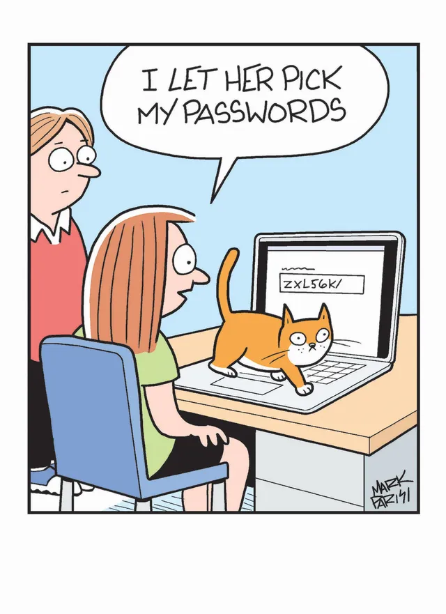 otter-house-greetings-cards-off-the-mark-passwords-grusskarte-katze image 1