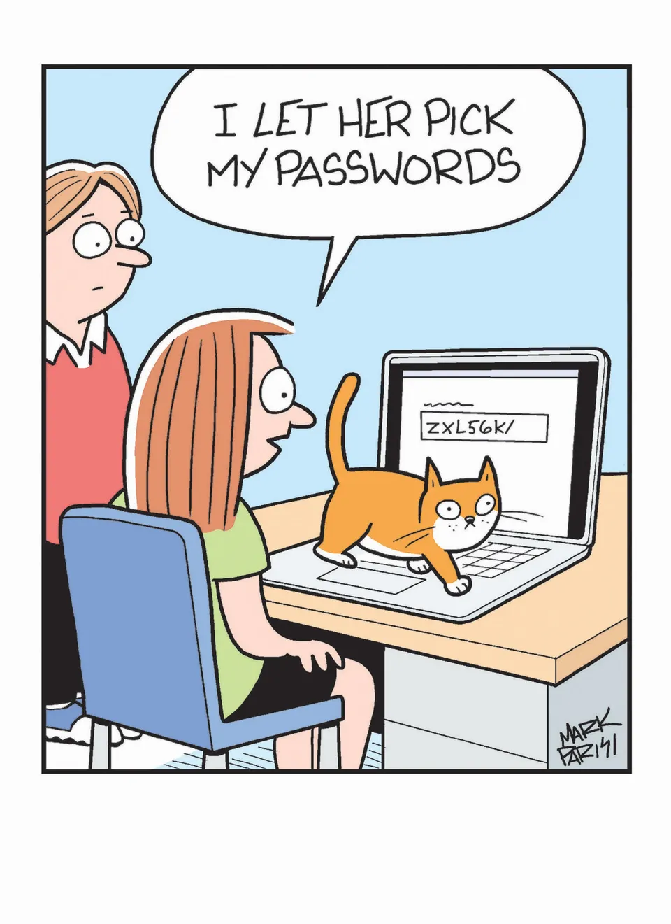 otter-house-greetings-cards-off-the-mark-passwords-grusskarte-katze image 1