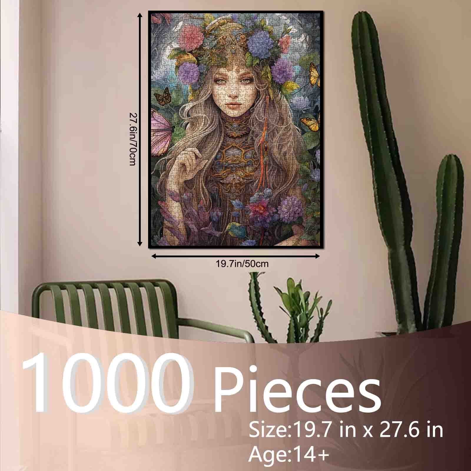 tucocoo-crowned-fairy-in-forest-puzzle-1000-teile-fee image 5