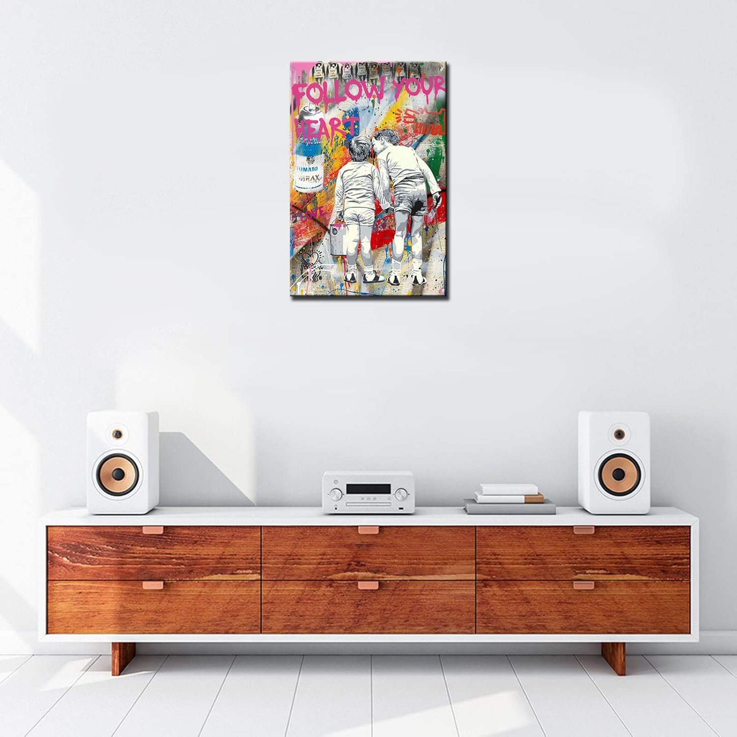 tucocoo-canvas-follow-your-heart-leinwandbild-30x40-ungerahmt image 2